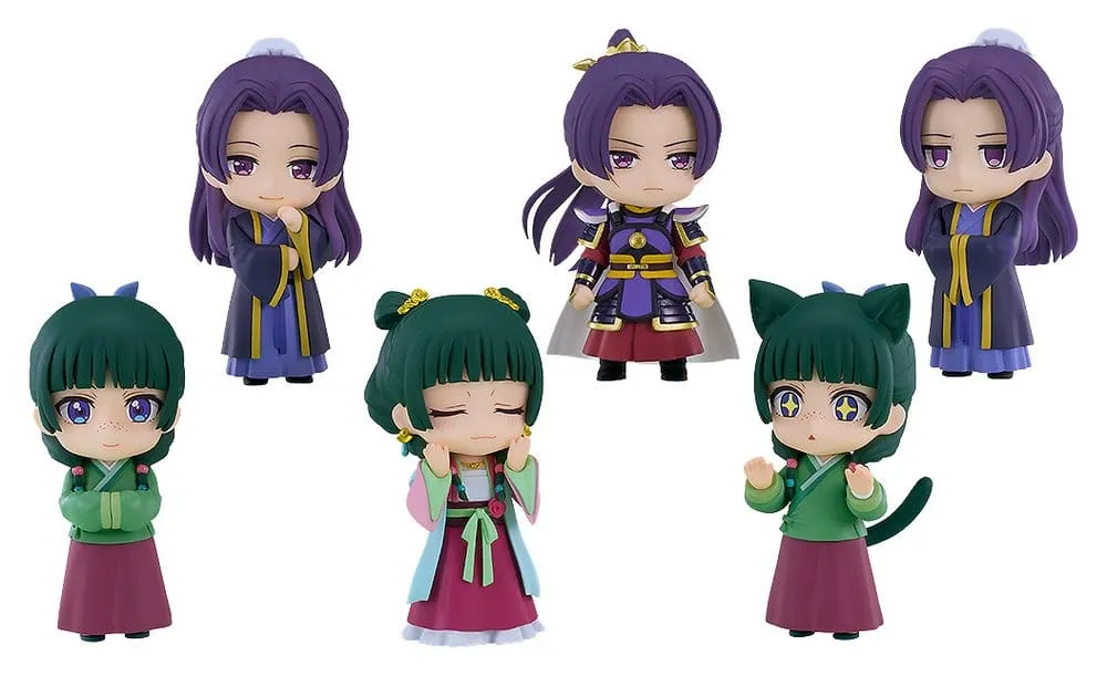 The Apothecary Diaries Nendoroid Surprise Mini Figures Maomao & Jinshi Collection 7 cm Blind Box Display (6)